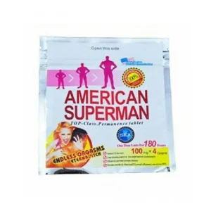 American Superman Capsules with Sildenafil – Men’s sexual performance and stamina support