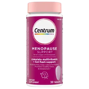 Centrum Menopause Support Multivitamin – hot flash and hormonal balance supplement for women