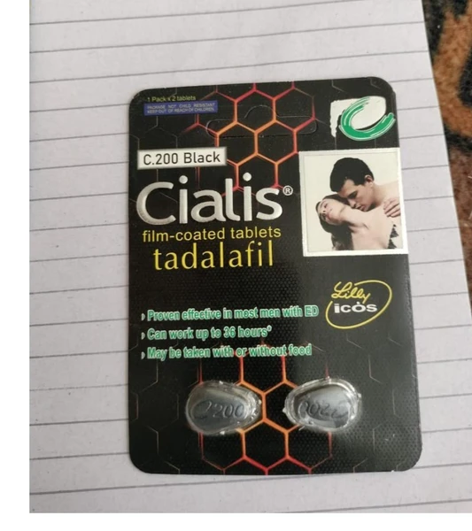 Cialis C200 Black 2 Tablets