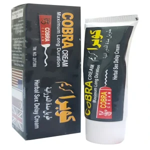 Cobra Herbal Delay Cream – Herbal formula for premature ejaculation control