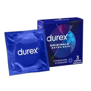 Durex Extra Safe Condoms 3 Pcs – Thicker condoms for extra protection and comfort
