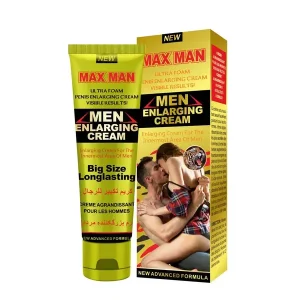 Maxman Men Enlarging Cream 50 GM Yellow – Male stamina and performance cream