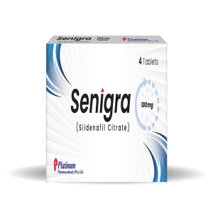 Senigra Tablet 100mg – Sildenafil for erectile dysfunction treatment
