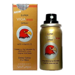 Super Viga 60000 Delay Spray for Men with Vitamin E – Germany