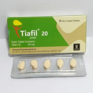 Tiafil 20mg Tablets – Erectile dysfunction treatment for stronger erections