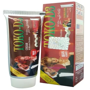 Toko-D3 Herbal Delay Cream for Men – Long timing and stamina support