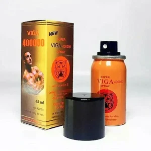 Viga 400000 Gold Delay Spray 45ml – Long-lasting timing spray for men