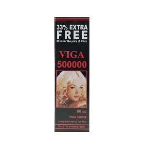 Viga 500000 Delay Spray 60 mL (33% Extra Free) – ultra-high strength men’s delay spray