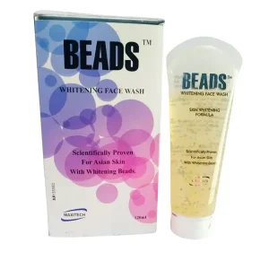 Beads Whitening Face Wash with Kojic Acid & Vitamin C – 120ml