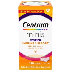 Centrum Minis Immune Support Women multivitamin bottle – daily immune health support for women