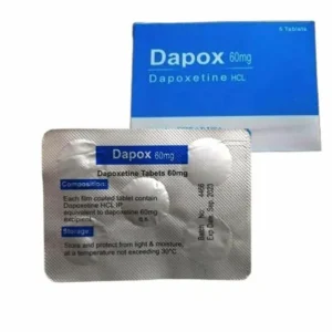 Dapox 60mg Tablets – treatment for premature ejaculation in men