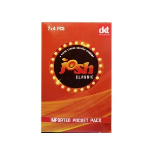 Josh Classic Condoms pack – natural latex everyday protection