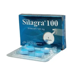 Silagra 100mg Tablet – Sildenafil citrate for erectile dysfunction treatment