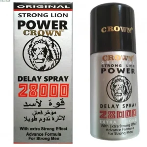Strong Lion Power 28000 Delay Spray 45 mL – high-strength male performance spray