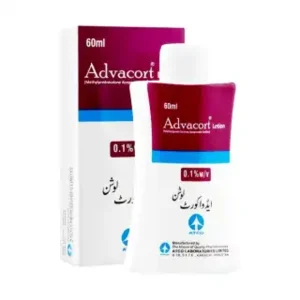 Advacort Lotion 0.1% 60ml – topical corticosteroid lotion for skin inflammation