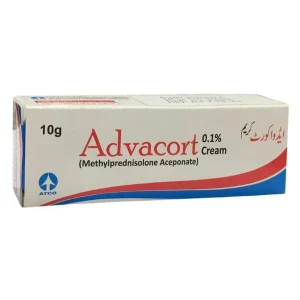 Advacort Cream 0.1% 10g – topical corticosteroid for skin inflammation relief