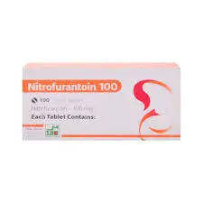 Nitrofurantoin 100mg tablets pack of 50 for urinary tract infection treatment