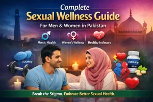 Complete sexual wellness guide for men and women in Pakistan focusing on men’s health, women’s wellness, and healthy intimate relationships.