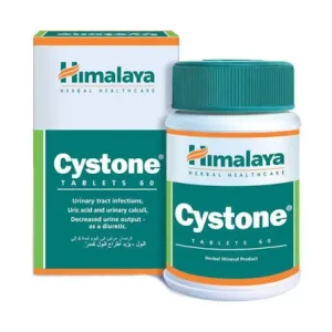 Himalaya Cystone Tablets 60 — Herbal Mineral Product for Urinary Tract Infections, Uric Acid, Urinary Calculi and Diuretic Support by Himalaya Herbal Healthcare