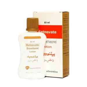 Betnovate Betamethasone Lotion 60ml by GlaxoSmithKline — topical corticosteroid lotion for skin inflammation, eczema and dermatitis treatment