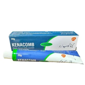 Kenacomb Cream 20g by GSK — Nystatin, Neomycin Sulfate, Gramicidin and Triamcinolone Acetonide antifungal antibacterial cream for skin infections