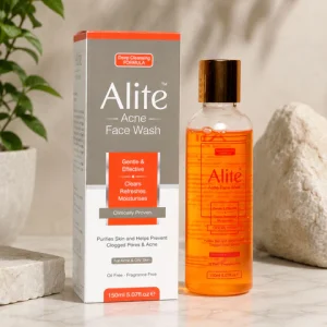 Alite Acne Face Wash 150ml — Deep Cleansing Formula, Oil Free & Fragrance Free clinically proven face wash for acne and oily skin