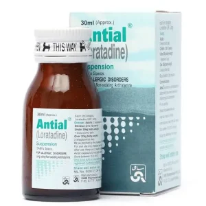 Antial Loratadine Suspension 30ml for allergic disorders by SAMI Pharmaceuticals