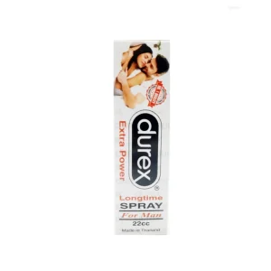 Durex Extra Power Longtime Spray for Man 22cc — Made in Thailand delay spray for maximum long duration and enhanced male performance