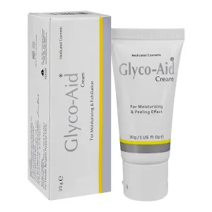 Glyco-Aid Medicated Cosmetic Cream 30g — moisturizing and peeling effect exfoliating cream for smooth radiant skin
