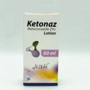 Ketonaz Ketoconazole 2% Lotion 60ml — antifungal scalp lotion for dandruff seborrheic dermatitis and fungal scalp infections treatment