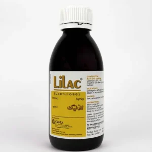 Lilac Lactulose Syrup 120ml by Getz Pharma — laxative syrup for constipation and hepatic encephalopathy treatment