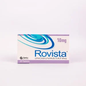 Rovista 10mg Rosuvastatin tablets 30 count by Getz Pharma