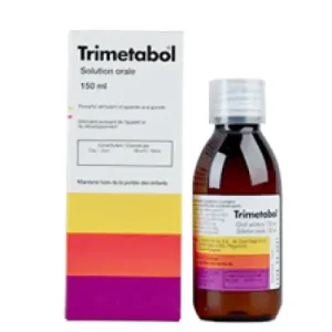 Trimetabol Oral Solution 150ml — powerful appetite stimulant and growth supplement syrup for children in amber bottle